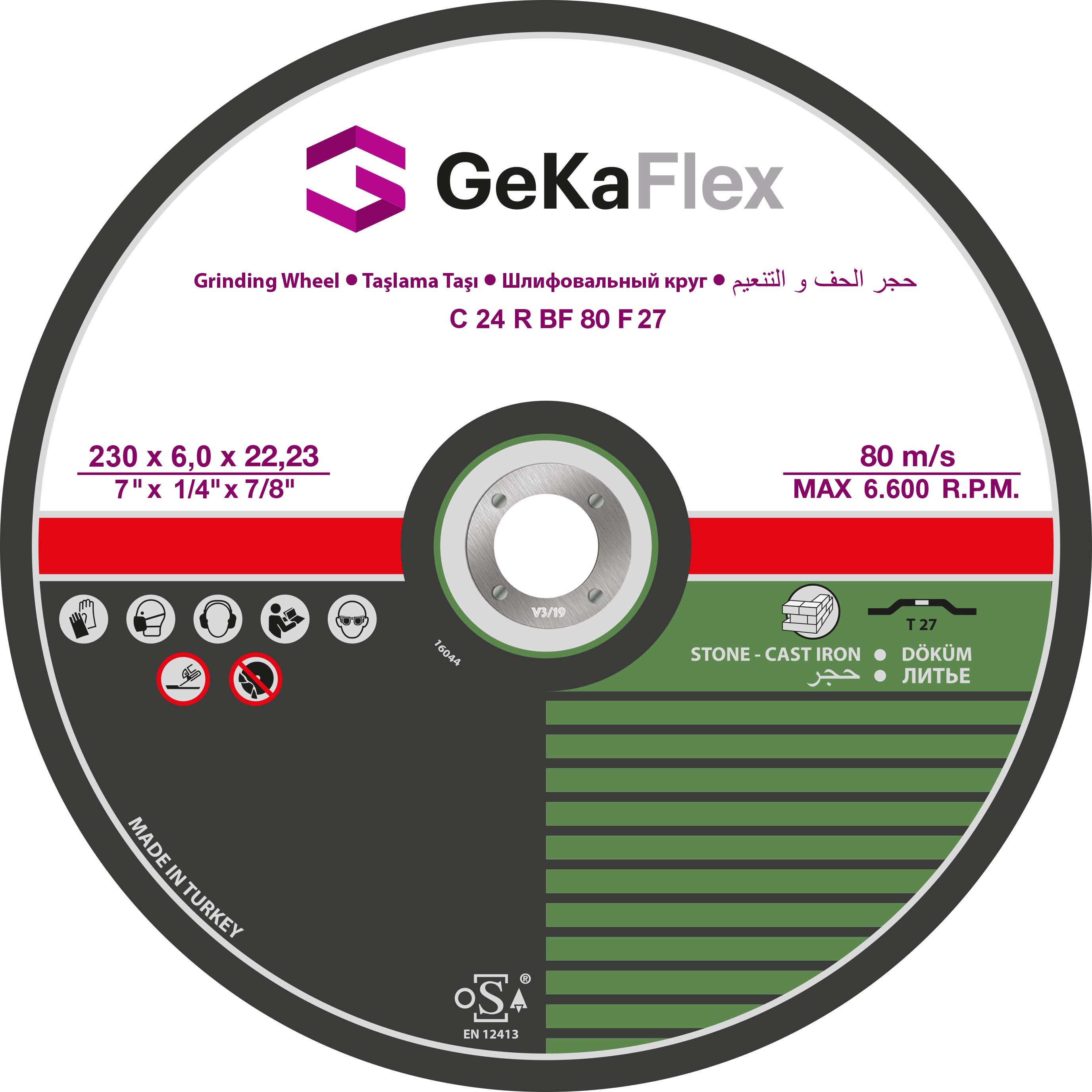 GRINDING DISCS FOR STONE resim